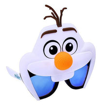 Load image into Gallery viewer, Olaf Frozen Sunstaches Sun Glasses