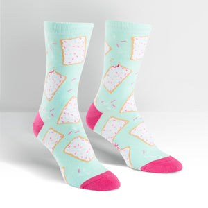 Toe-Ster Pastry Women's Crew Socks