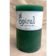 Spiral Light Candle: Noble Fir 4 x 6