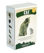 Load image into Gallery viewer, Cat Soapstone Carving Kit