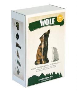Wolf Soapstone Carving Kit