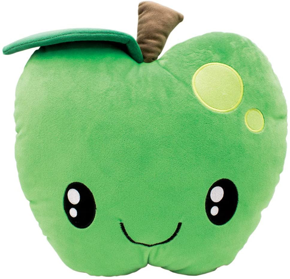 Smillow Scented Pillow in Tote Bag - GREEN APPLE