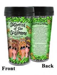 Celtic Irish Goddesses Travel Tumbler Mug