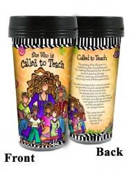 She who is Called to Teach Travel Tumbler