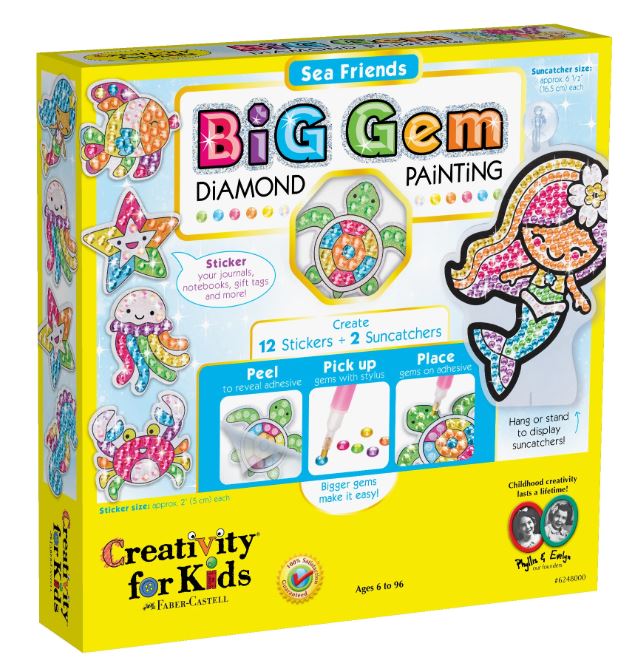 Big Gem Diamond Painting Sea Friends