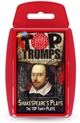 Shakespeare's Plays Top Trumps Card Game