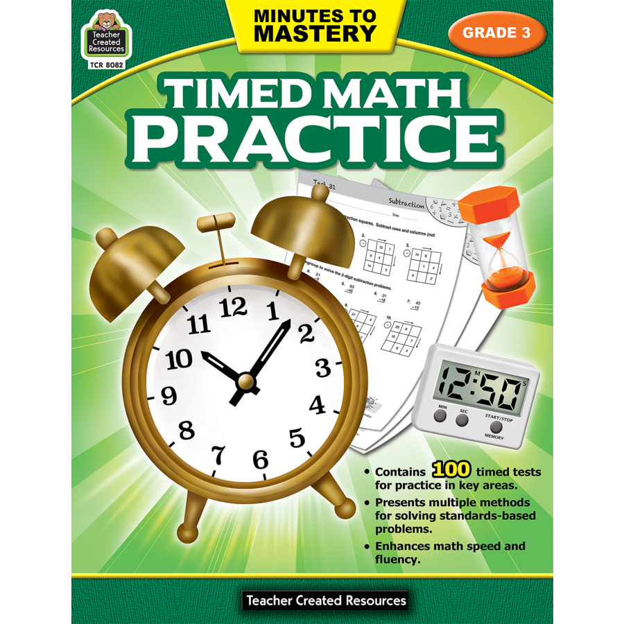 Minutes to Mastery- Timed Math Practice Grade 3