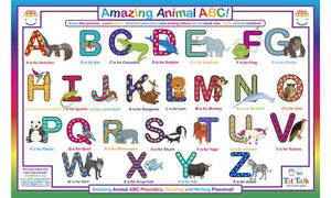 ABC Animals Placemat