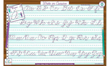 Load image into Gallery viewer, Cursive Writing Placemat