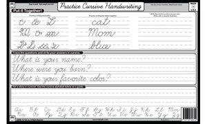Cursive Writing Placemat - Freedom Day Sales