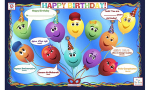Happy Birthday Placemat