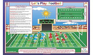 Let's Play Football Placemat