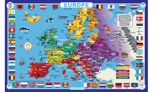 Tot Talk Europe Place Mat