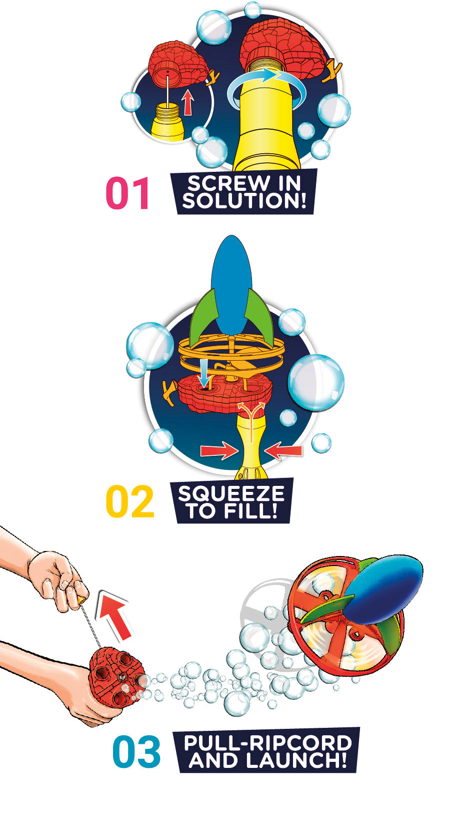 Bubble Blast Rocket