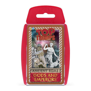 Ancient Rome Gods & Emperors Top Trumps Card Game