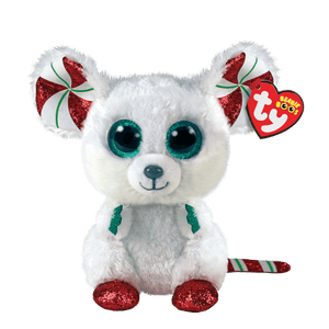Chimney the White Mouse Beanie Boo