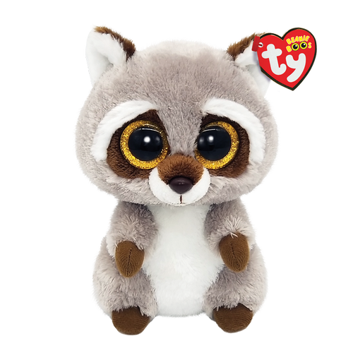 Beanie Boos Oakie the Brown Raccoon Plush