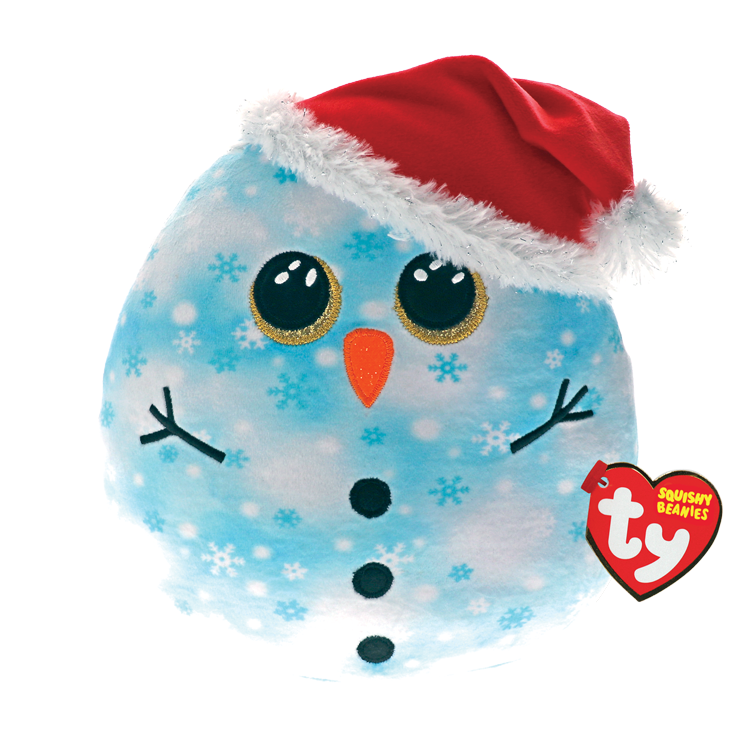 Fleck the Blue Snowman with a Hat