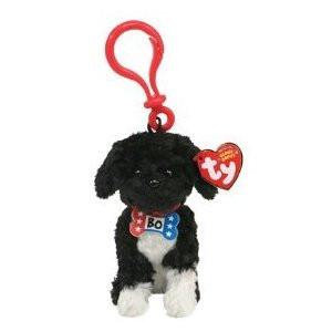 Bo the Dog Beanie Clip - White