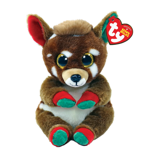 Juno the Brown Reindeer Beanie