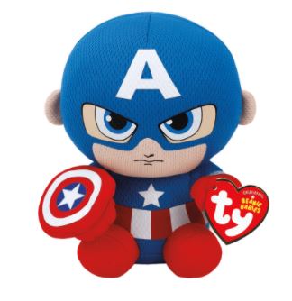 Ty Marvel Captain America Regular