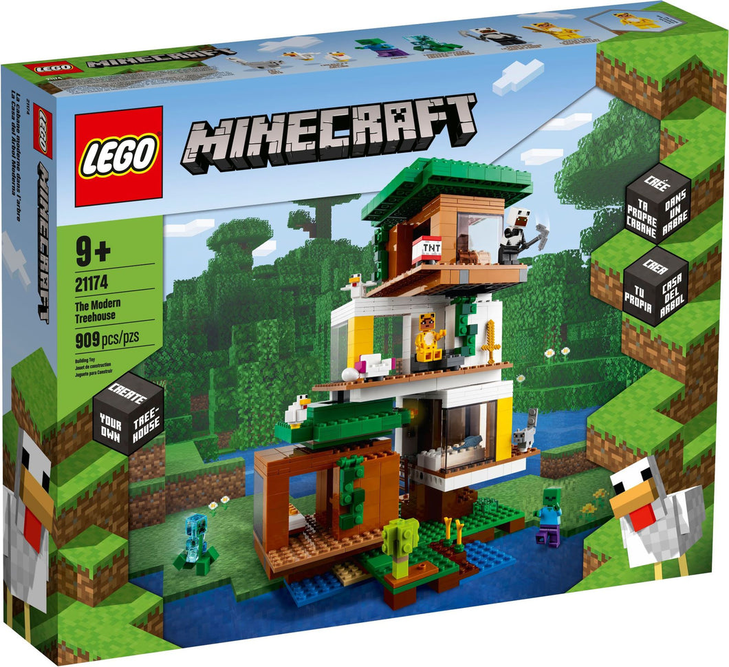 Lego Minecraft The Modern Treehouse