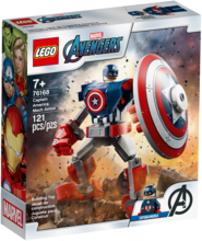 Lego Avengers Captain America Mech Armor