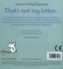 Load image into Gallery viewer, That&#39;s Not My Kitten Board Book