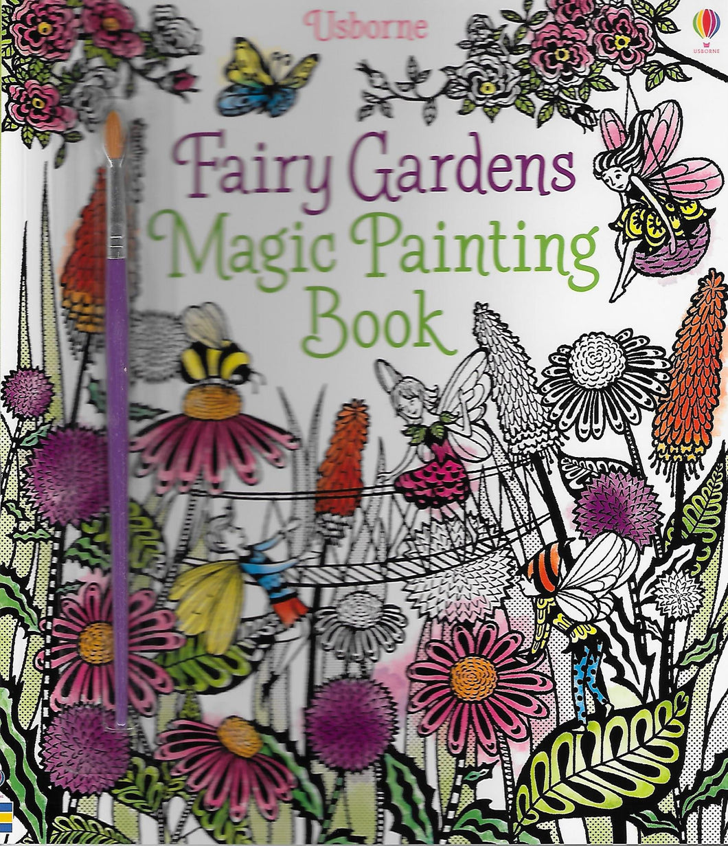 Fairy Gardens Magic Painting Book Paperback