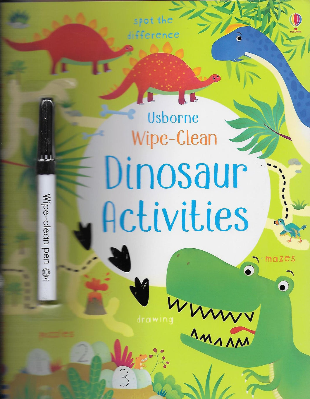Dinosaur Activities Wipe Clean Paperback