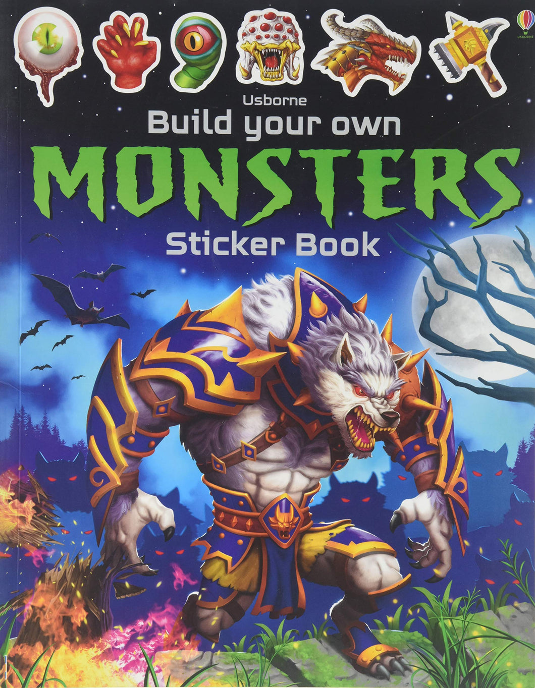 Usborne Build Your Own Monster Stickers Book
