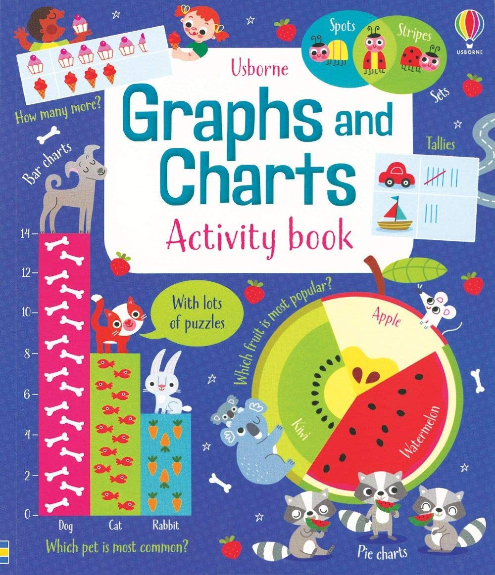 Graph and Charts Activity Book