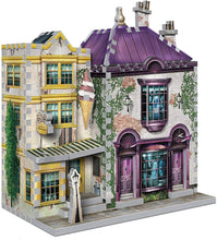 Load image into Gallery viewer, Wrebbit 3D Harry Potter Diagon Alley Madam Malkin&#39;s &amp; Florean Fortecsue&#39;s Ice Cream (290 Pieces)