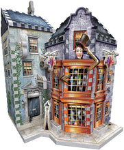 Load image into Gallery viewer, WREBBIT 3D - Harry Potter Weasleys&#39; Wizard Wheezes &amp; Daily Prophet 3D Jigsaw Puzzle (280 Piece)