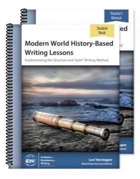 Modern World History-Based Writing Lessons [Teacher/Student Combo]