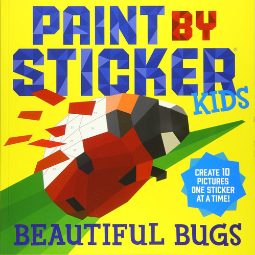 Paint by Sticker Kids Sticker Book- Bugs
