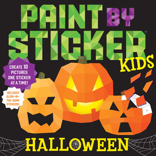 Paint by Sticker Kids Sticker Book- Halloween