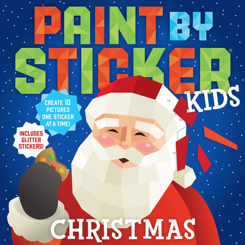 Paint by Sticker Kids Sticker Book- Christmas