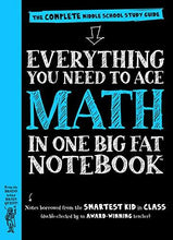 Load image into Gallery viewer, Everything You Need To Ace Math In One Big Fat Notebook