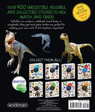 Load image into Gallery viewer, EyeLike Dinosaurs 400 Reusable Stickers