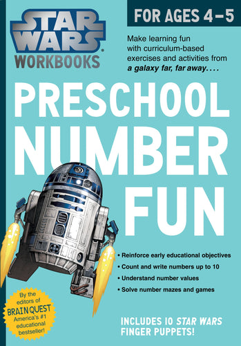 STAR WARS WORKBOOK:PRESCHOOL NUMBER FUN