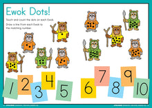Load image into Gallery viewer, STAR WARS WORKBOOK:PRESCHOOL NUMBER FUN