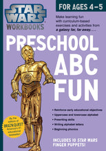 Load image into Gallery viewer, STAR WARS WORKBOOK:PRESCHOOL ABC FUN