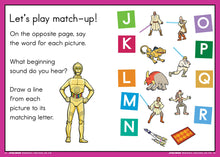 Load image into Gallery viewer, STAR WARS WORKBOOK:PRESCHOOL ABC FUN