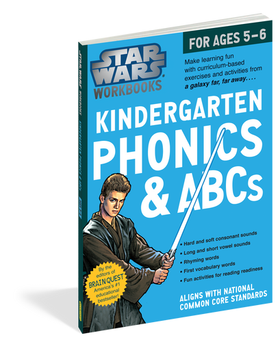 STAR WARS WORKBOOK:KINDERGARTEN PHONICS & ABCS