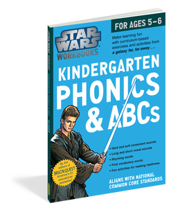 STAR WARS WORKBOOK:KINDERGARTEN PHONICS & ABCS