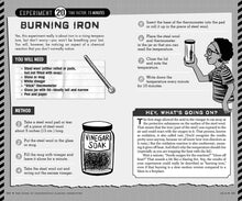 Load image into Gallery viewer, The Book of Ingeniously Daring Chemistry: 24 Experiments for Young Scientists (Irresponsible Science) Hardcover