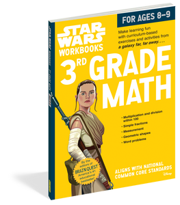 STAR WARS WORKBOOK:GRADE 3 MATH