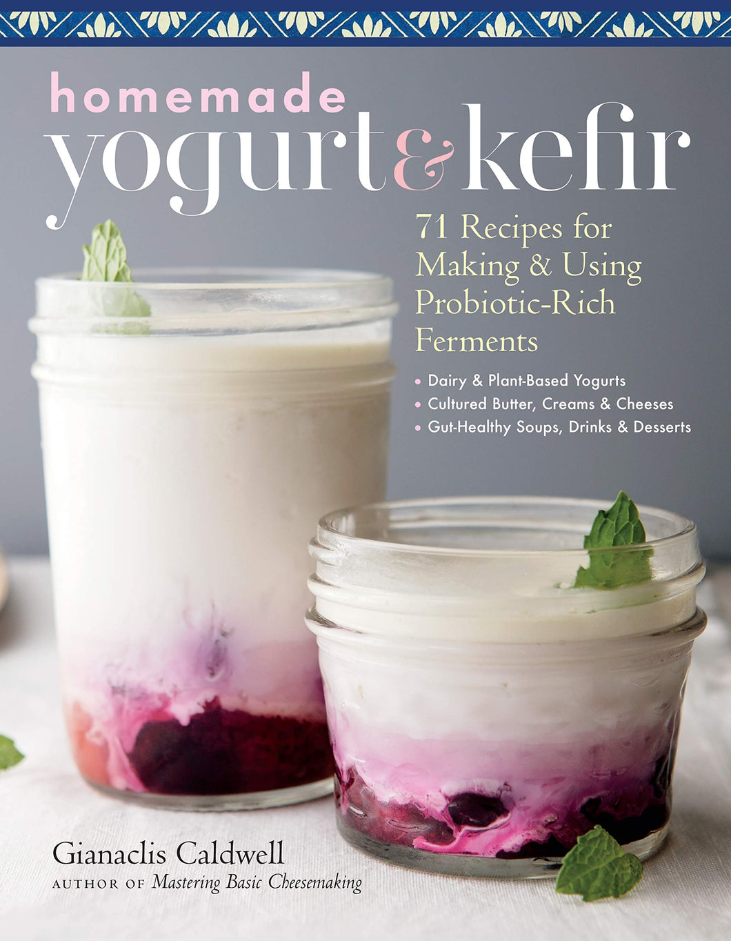 Homemade Yogurt & Kefir: 71 Recipes for Making & Using Probiotic-Rich Ferments Paperback