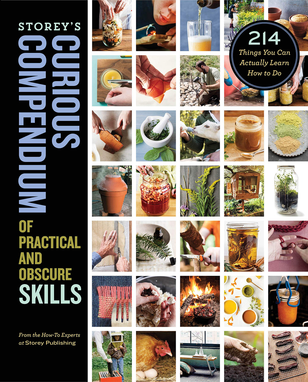 Storey's Curious Compendium of Practical and Obscure Skills: 214 Things You Can Actually Learn How to Do Hardcover